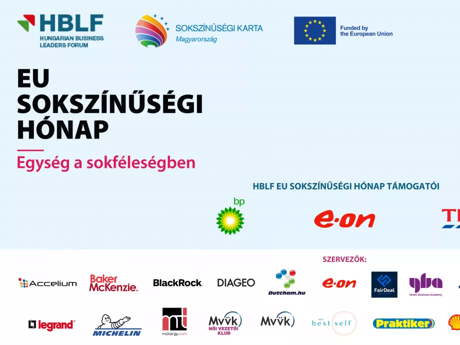 Az Európai Sokszínűségi Hónap keretében a HBLF számos programot szervez hazánkban