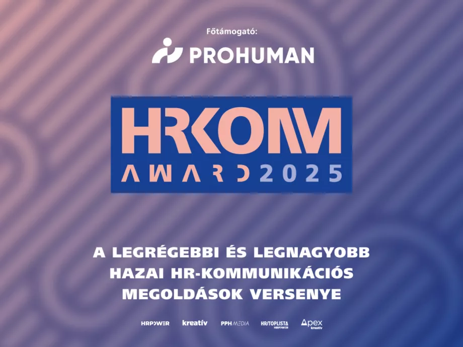 (Frissítve) Kilencedik alkalommal kerül megrendezésre a HRKOMM AWARD, a legnagyobb HR-kommunikációs verseny
