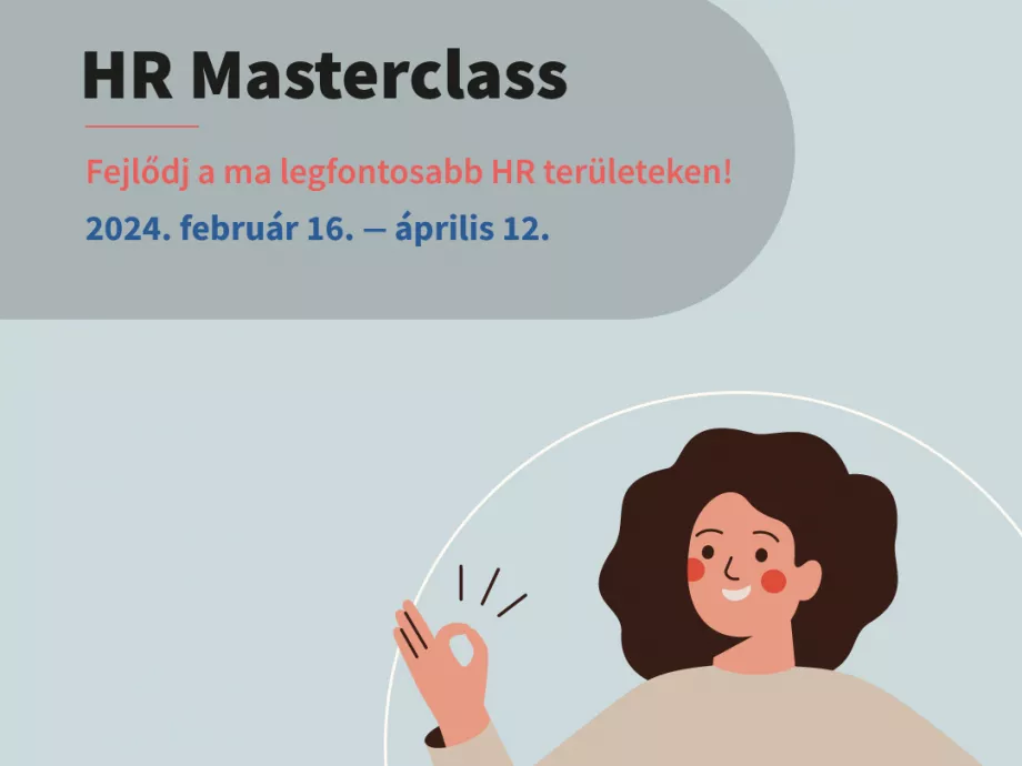 Utolsó esély, hogy csatlakozz a HR Masterclass-hoz!