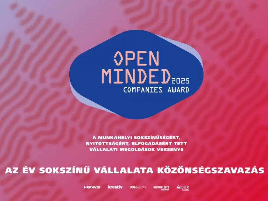 Közönségszavazás a 2025-ös Open Minded Companies Award-on – Az Év Sokszínű Vállalata Különdíj