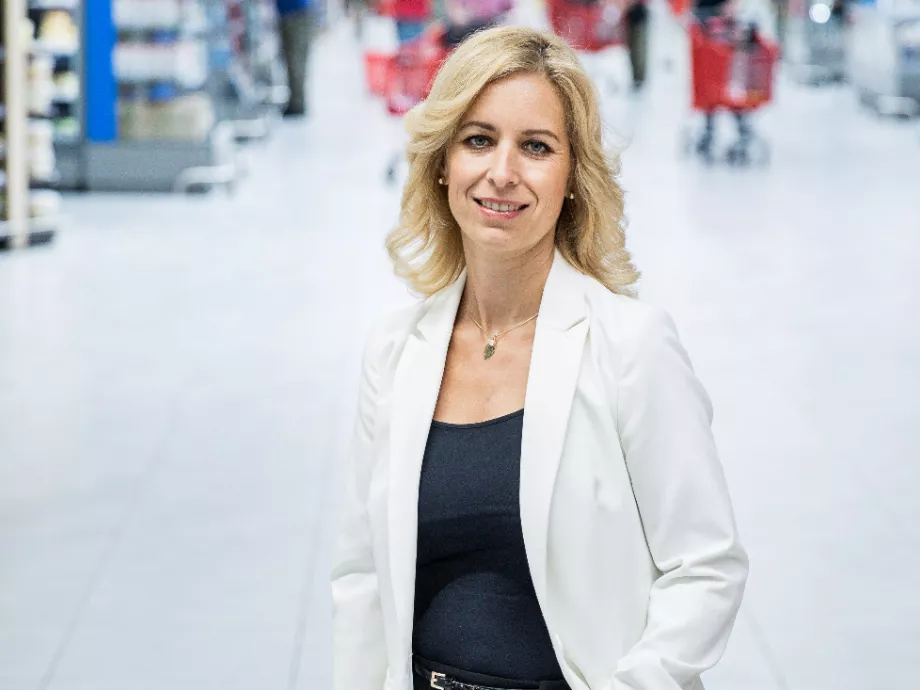 Széll Hajnalka az Auchan Magyarország országos marketing és vásárlói kapcsolatok igazgatója