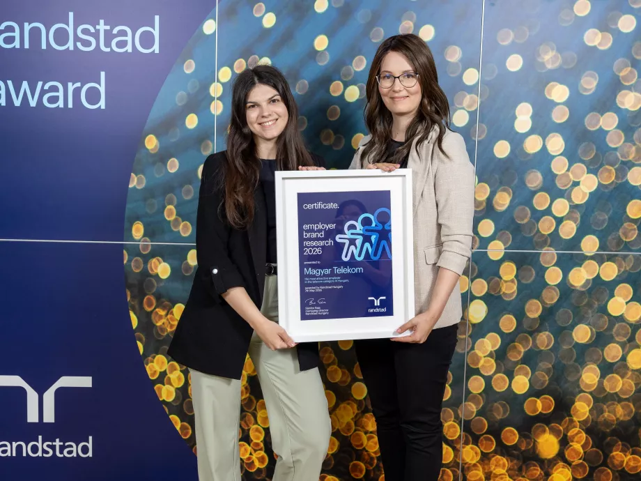 Jövőálló szervezetével nyert ismét Randstad-díjat a Magyar Telekom